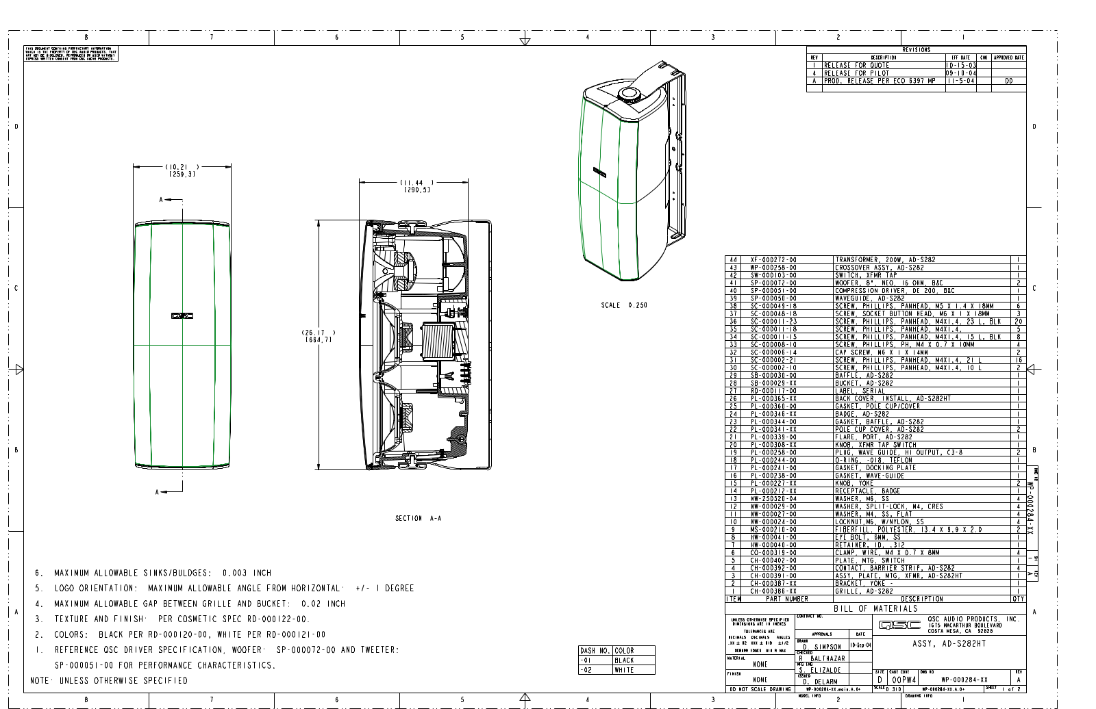 QSC ad s282ht schematic