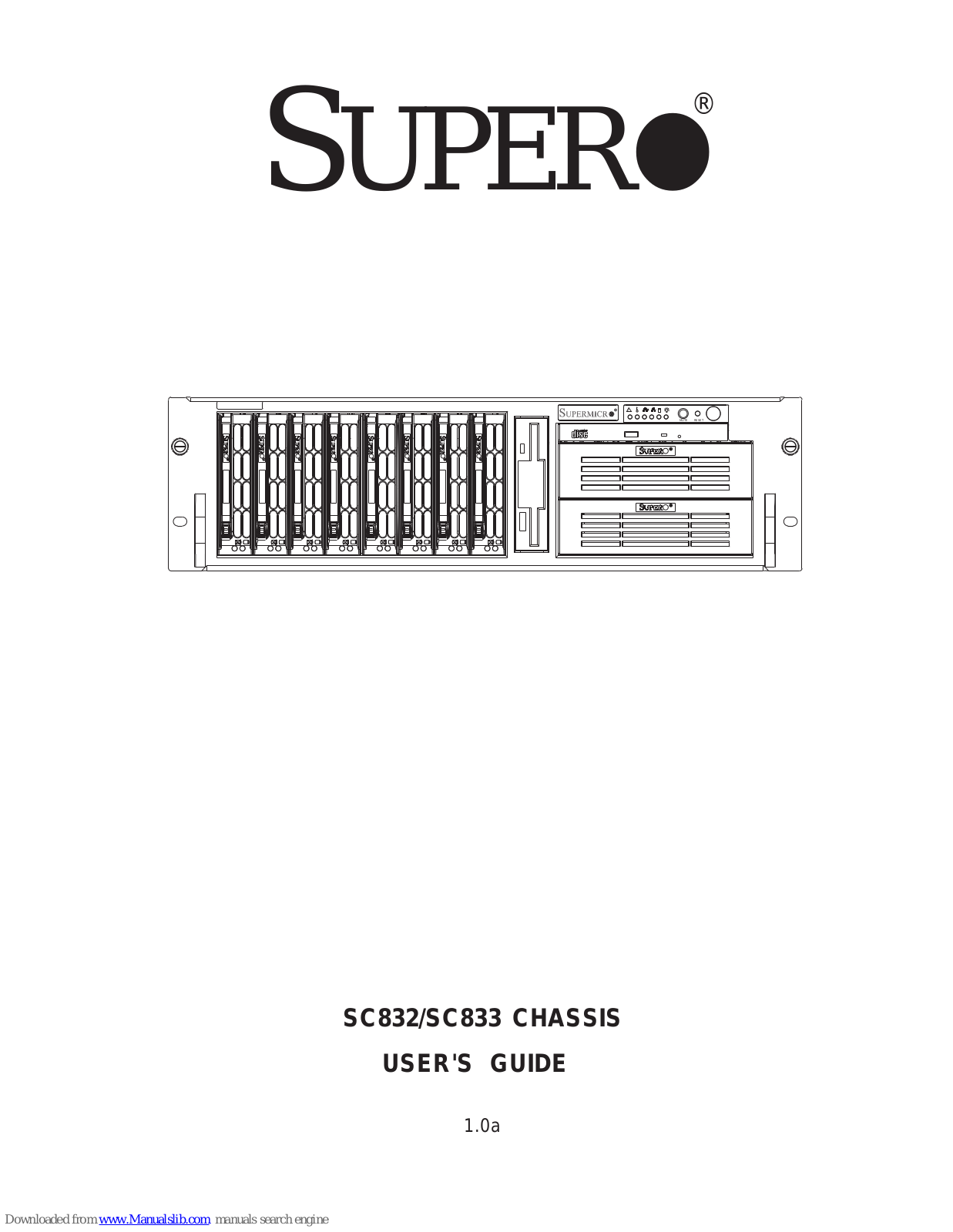 Supermicro Supero SC832, Supero SC833 User Manual