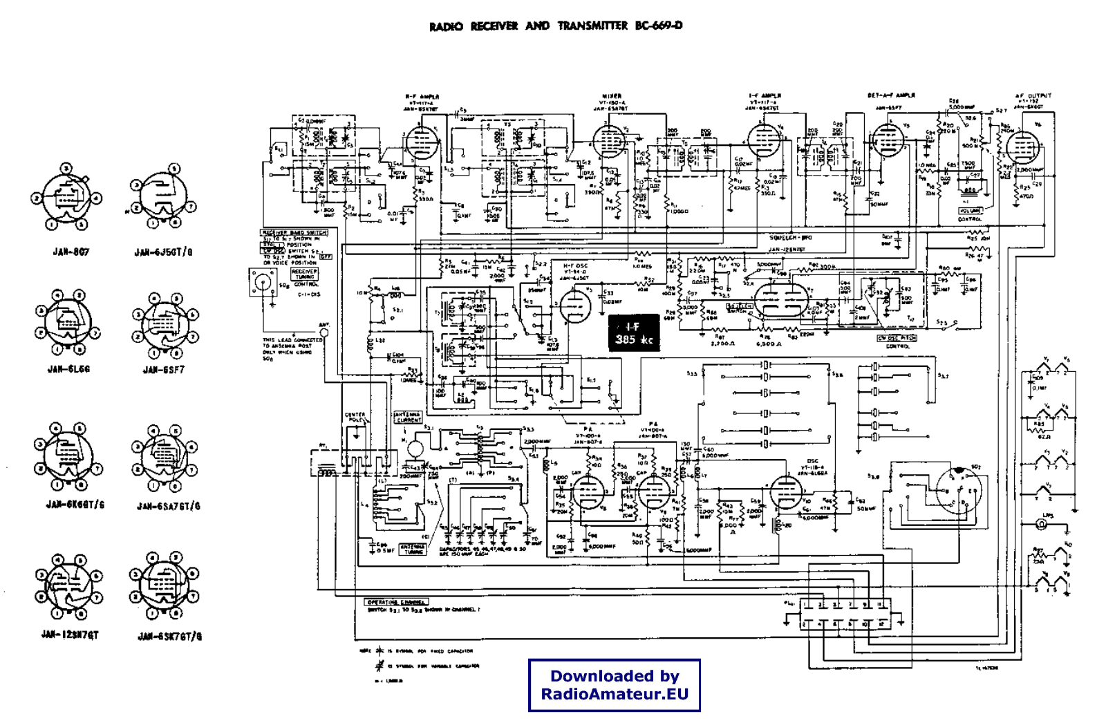 Pozosta BC-669D Schematic