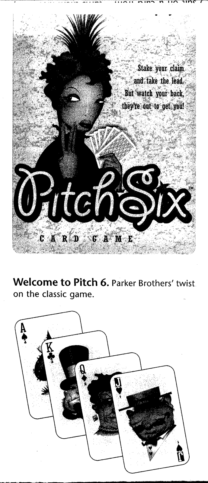 Hasbro PITCH SIX User Manual