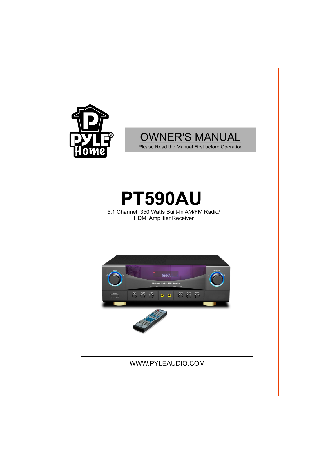 Pyle PT590AU User guide - ManualMachine.com