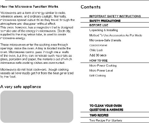 LG MC3286BRUM Owner’s Manual