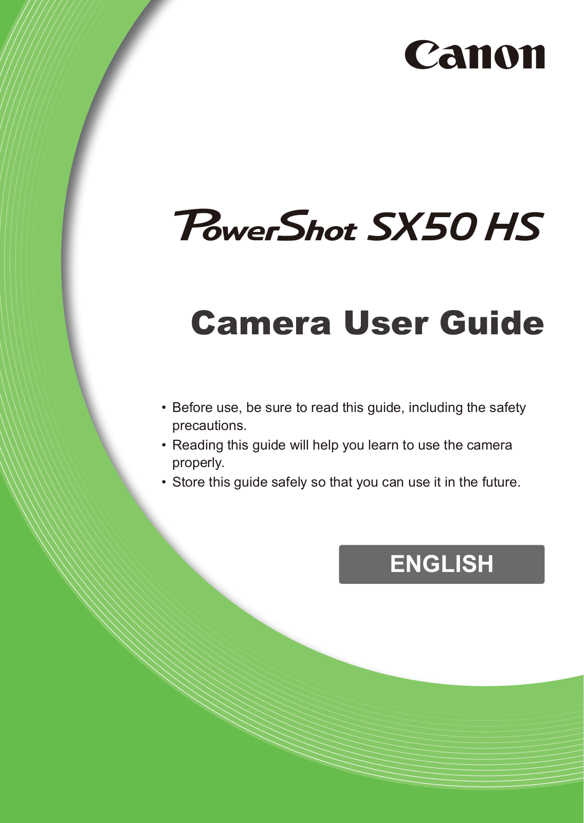 Canon PowerShot SX50 HS User Guide