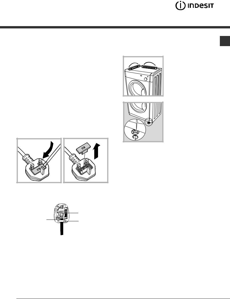 INDESIT IDV 75 (EX) 60Hz User Manual