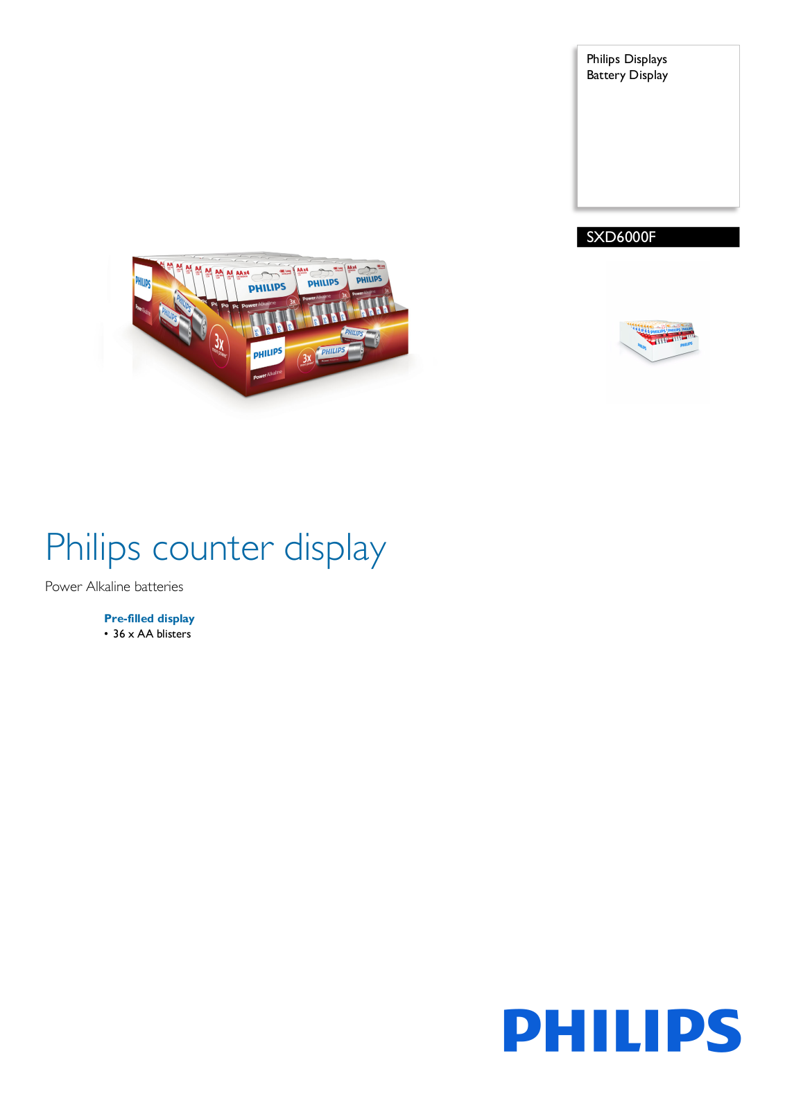 Philips SXD6000F/10 leaflet - ManualMachine.com