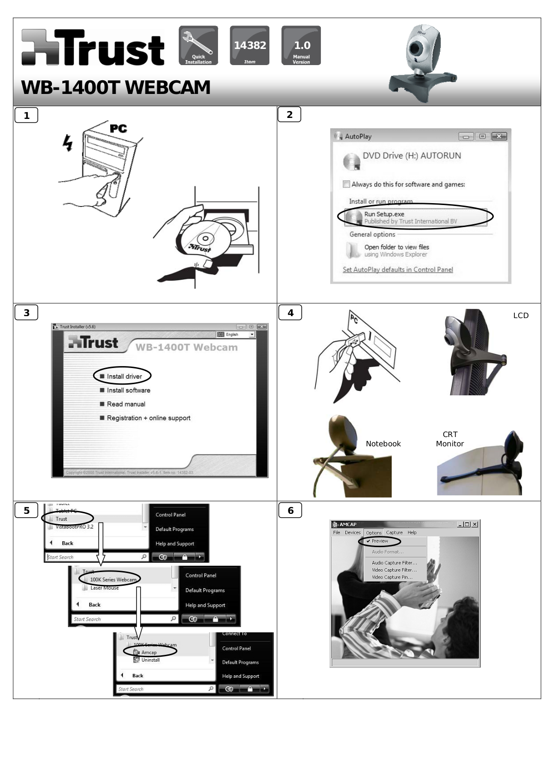 TRUST WB-1400T User Manual