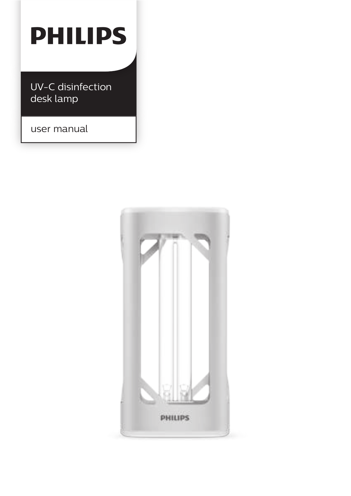 Philips UV-C disinfection desk lamp User Manual