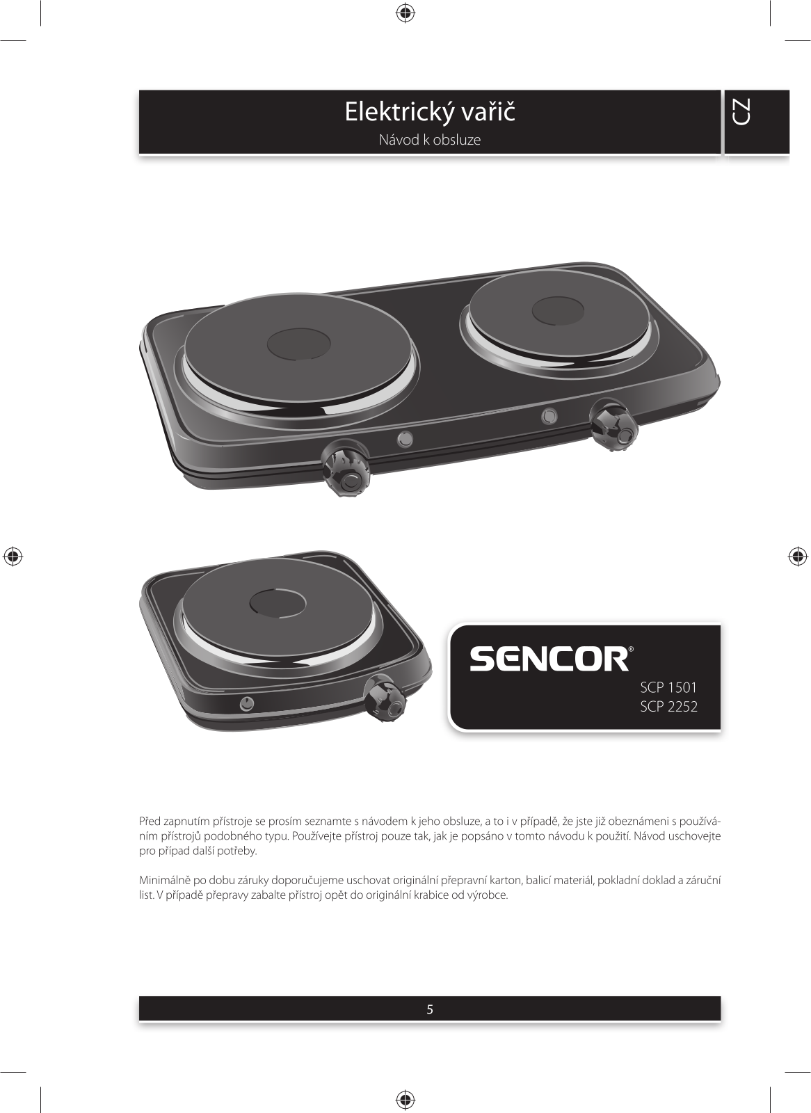 Sencor SCP 1501 User Manual - ManualMachine.com