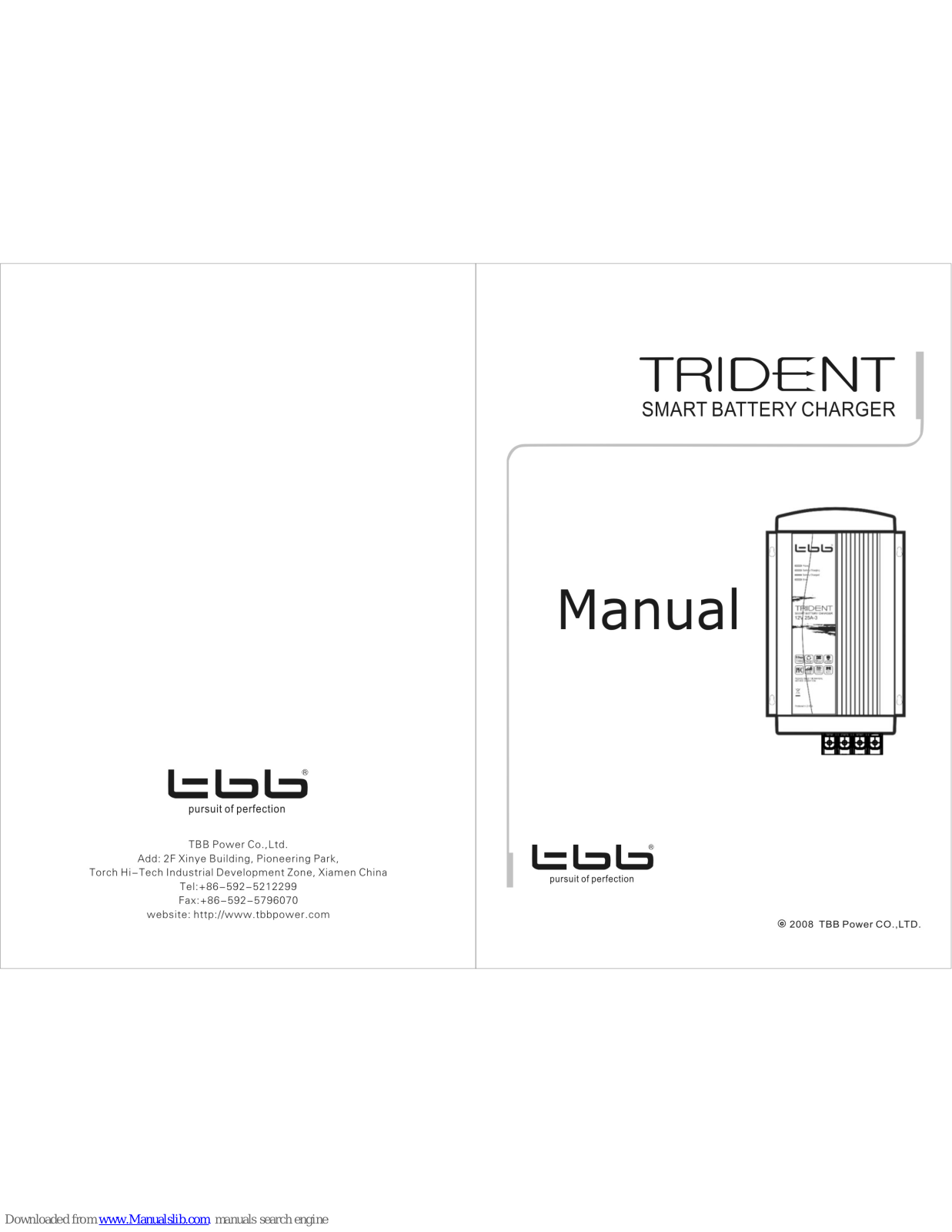 TBB power Trident User Manual - ManualMachine.com