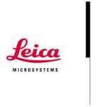 Leica CRYOSTATS DISINFECTION PROTOCOL Manual