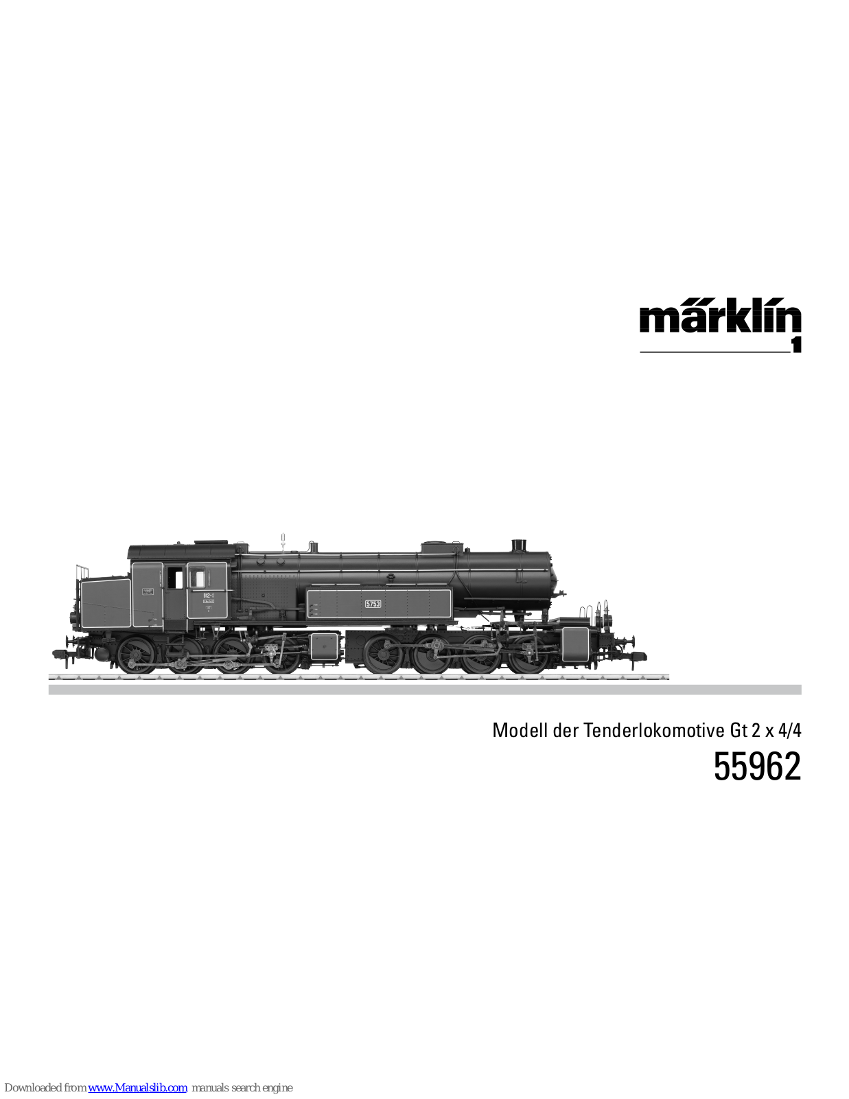 marklin 55962, 55717, 55963, 55716, 55804 User Manual - ManualMachine.com