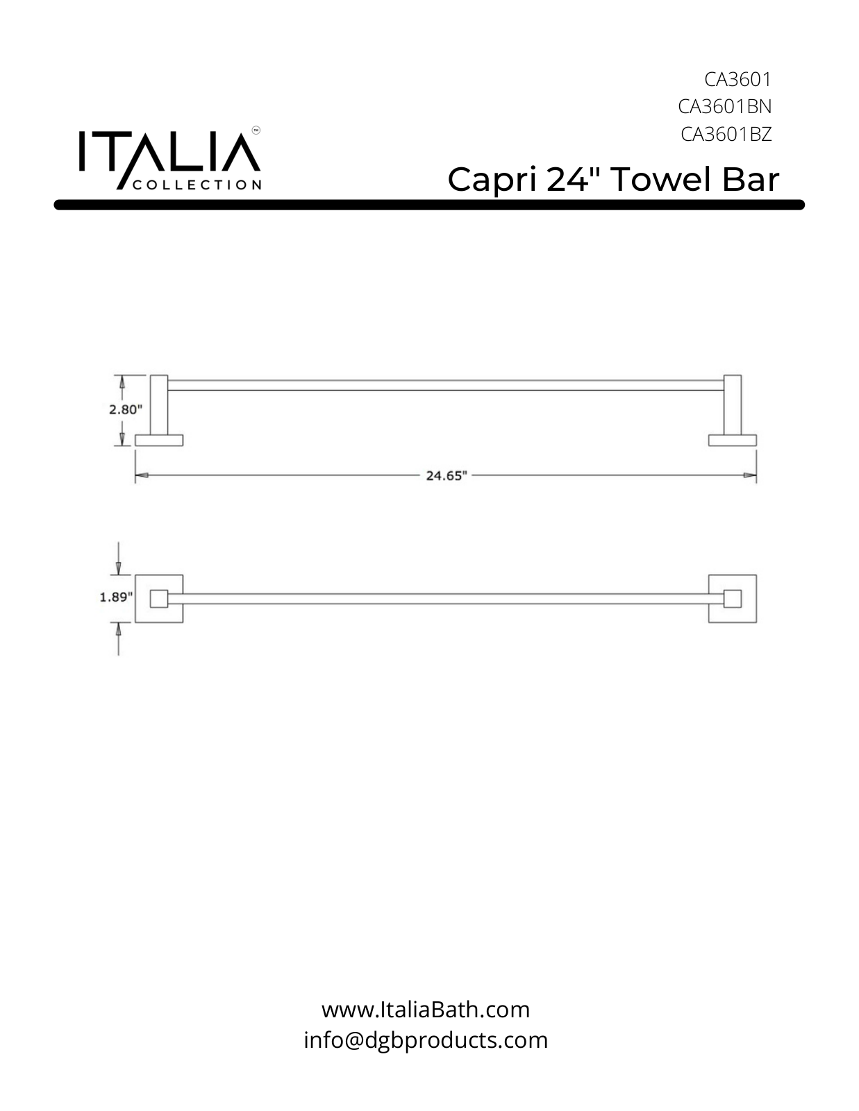 Italia ITLA1029 Specifications - ManualMachine.com