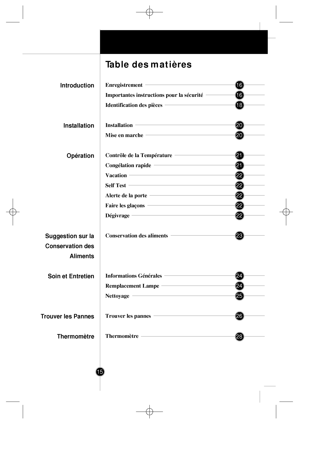 LG GR-3491SQF User Manual