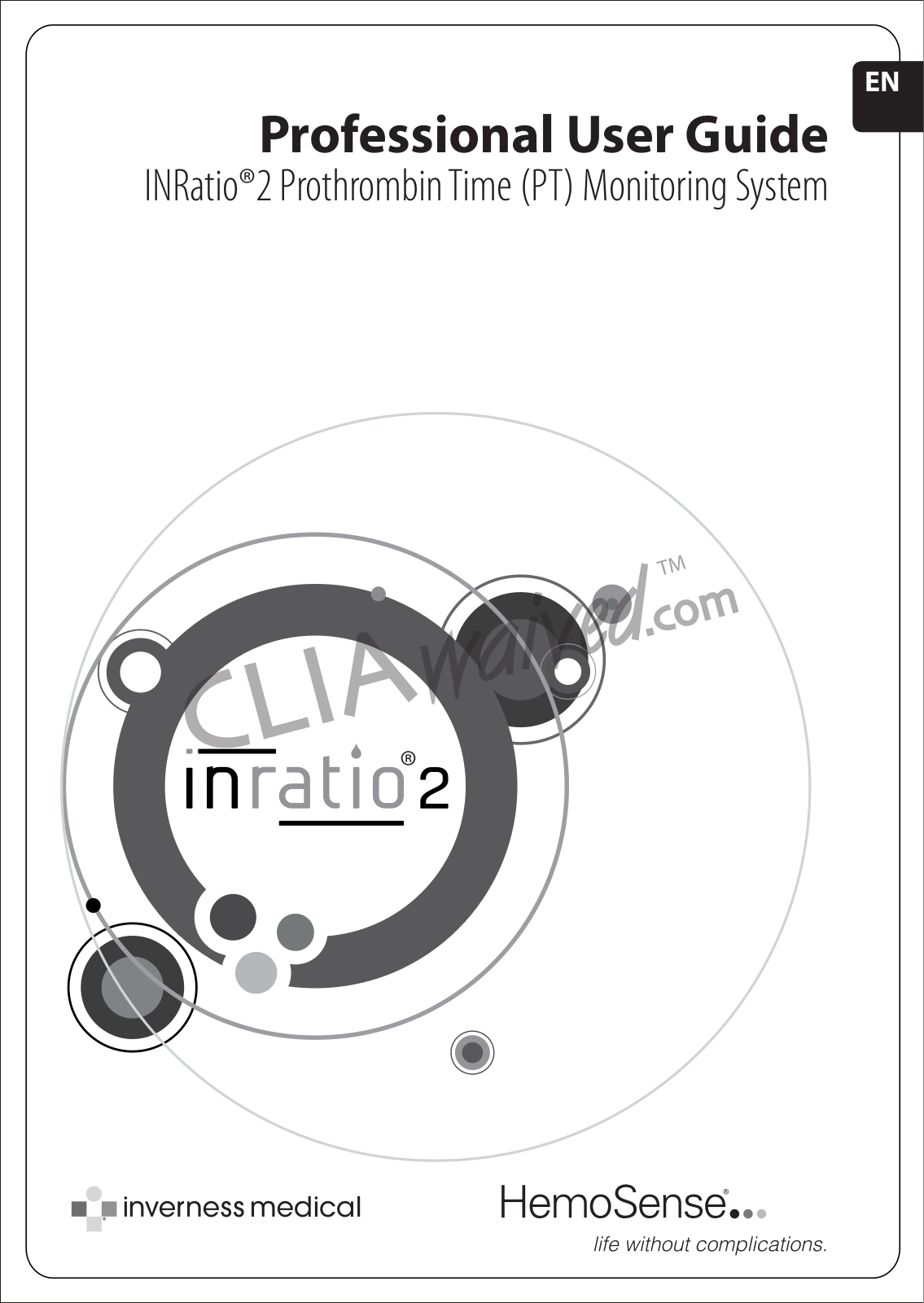 Inverness Medical Inratio2 User Manual