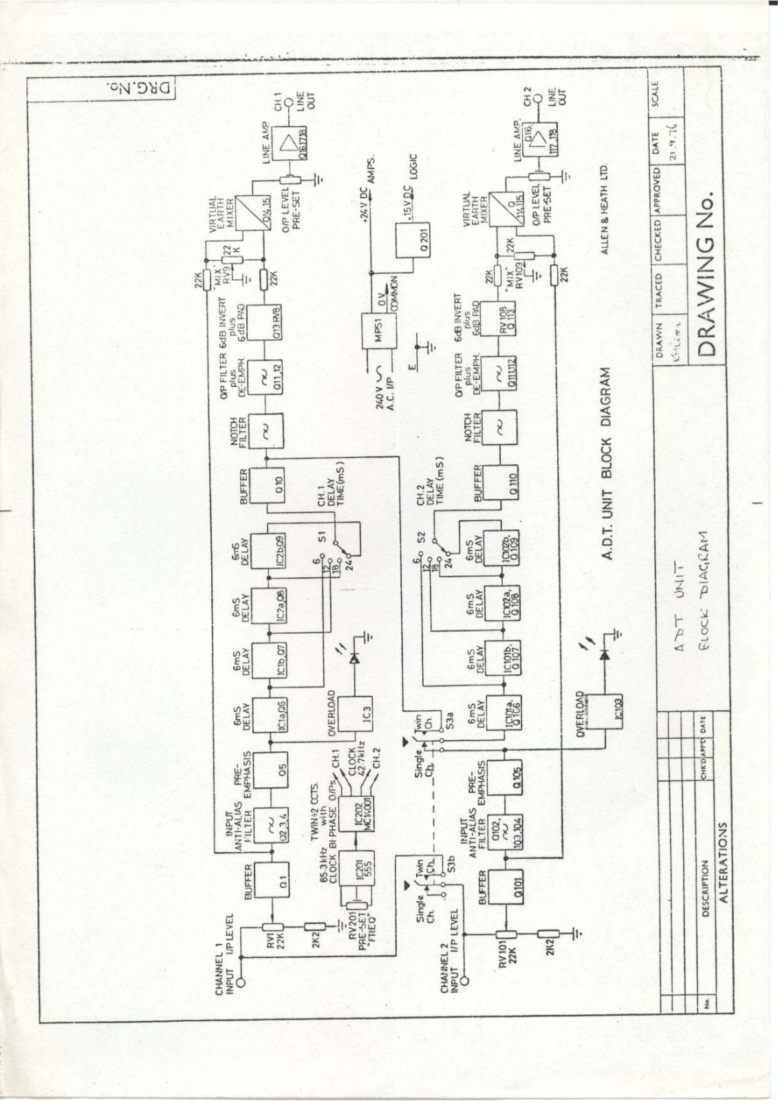 Allen & Heath StereoDouble Schematic - ManualMachine.com