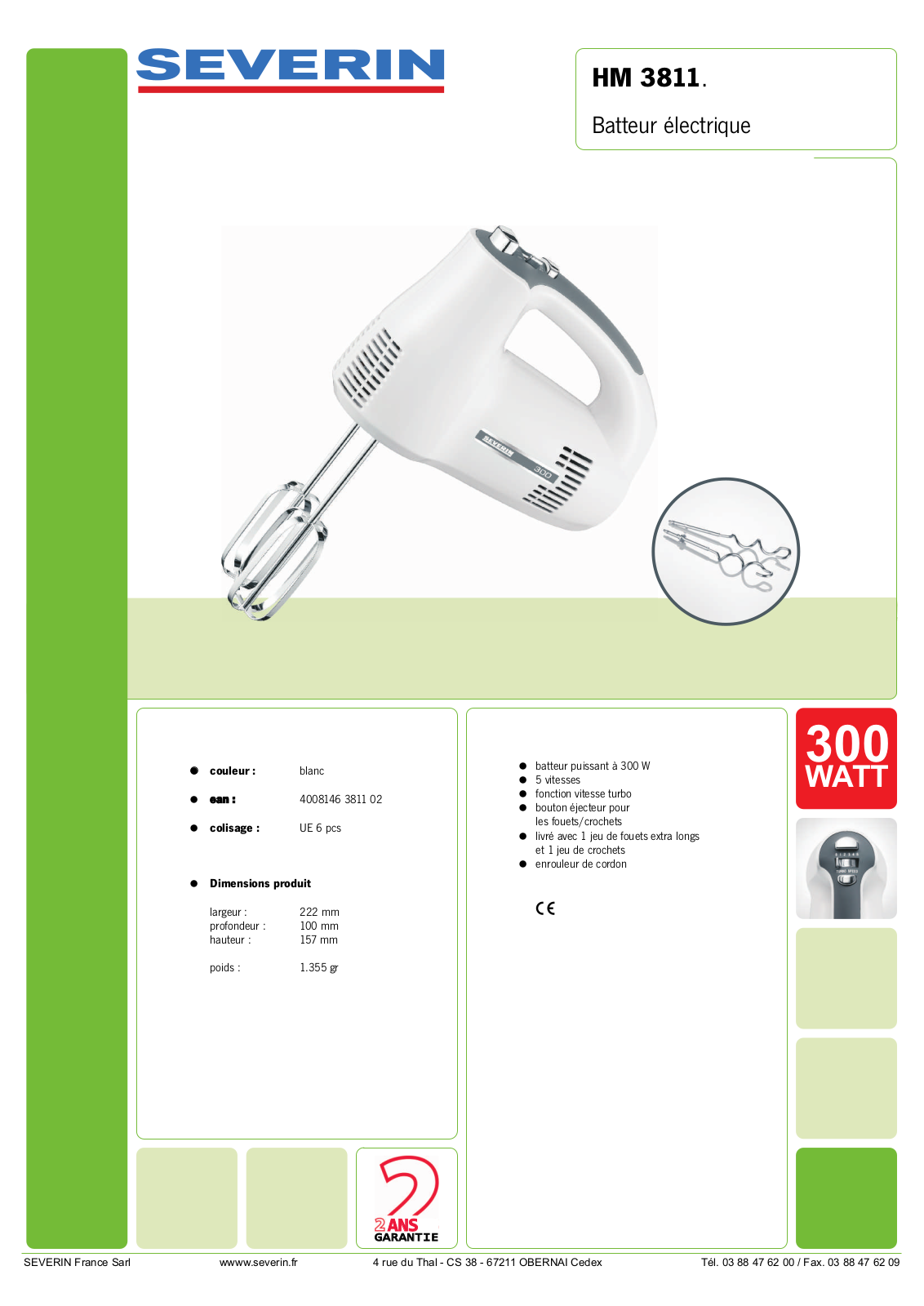 SEVERIN HM 3811 User Manual