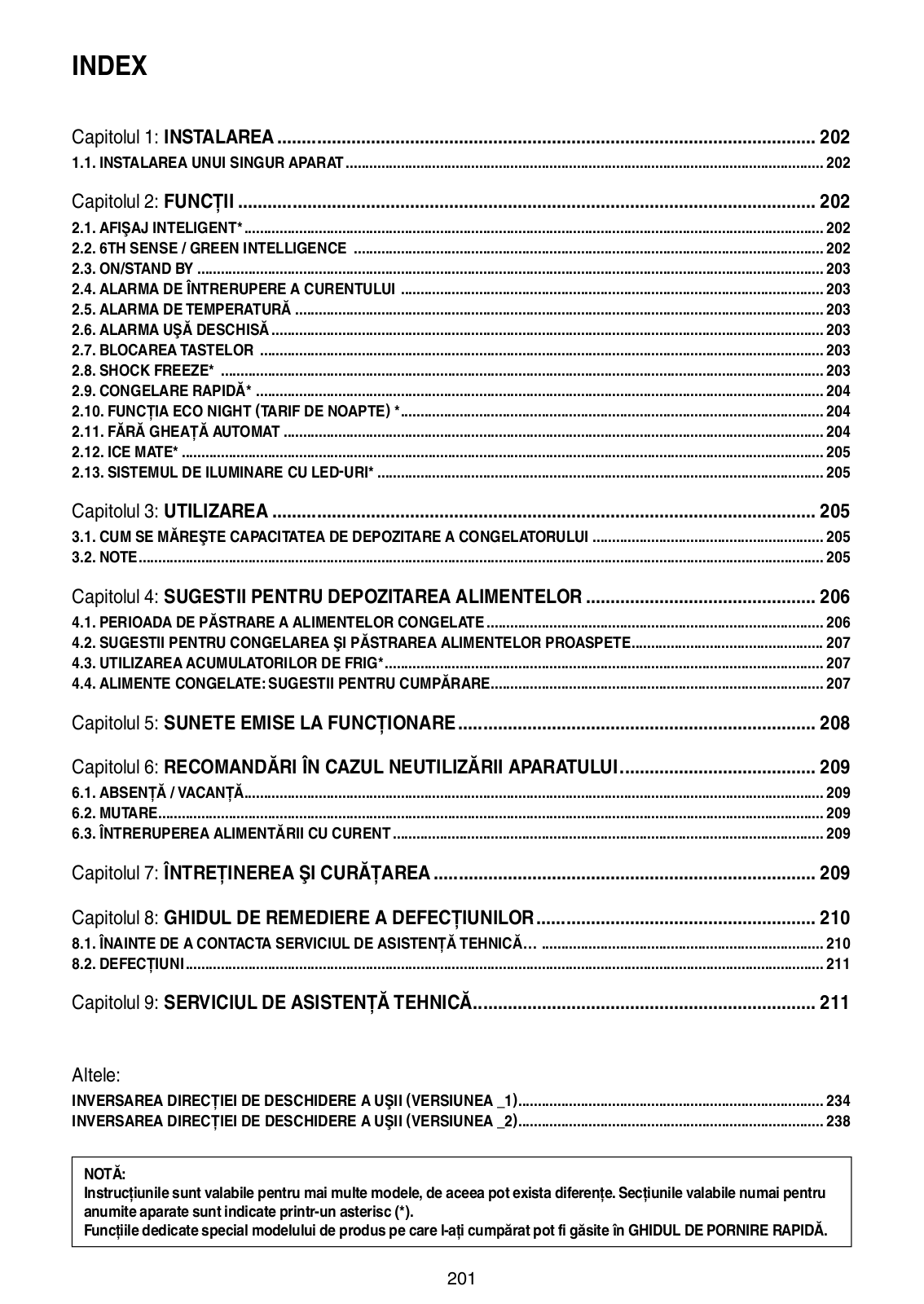 WHIRLPOOL ACO070 User Manual