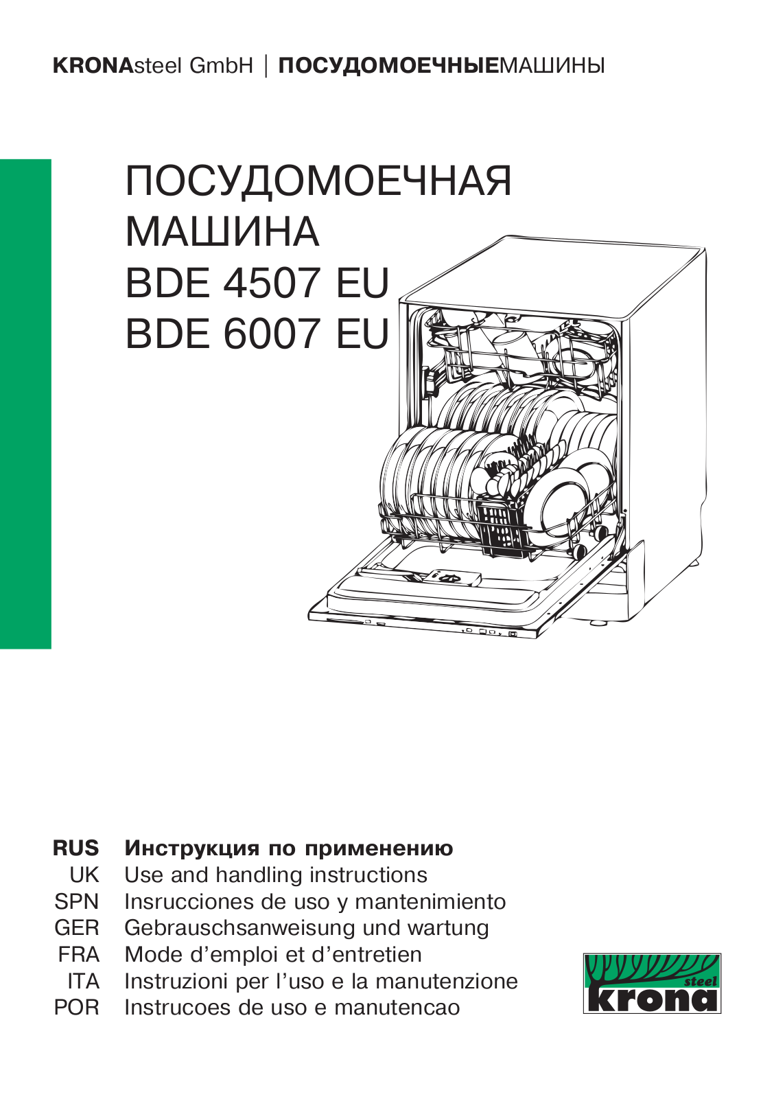 Krona BDE 6007 EU User manual