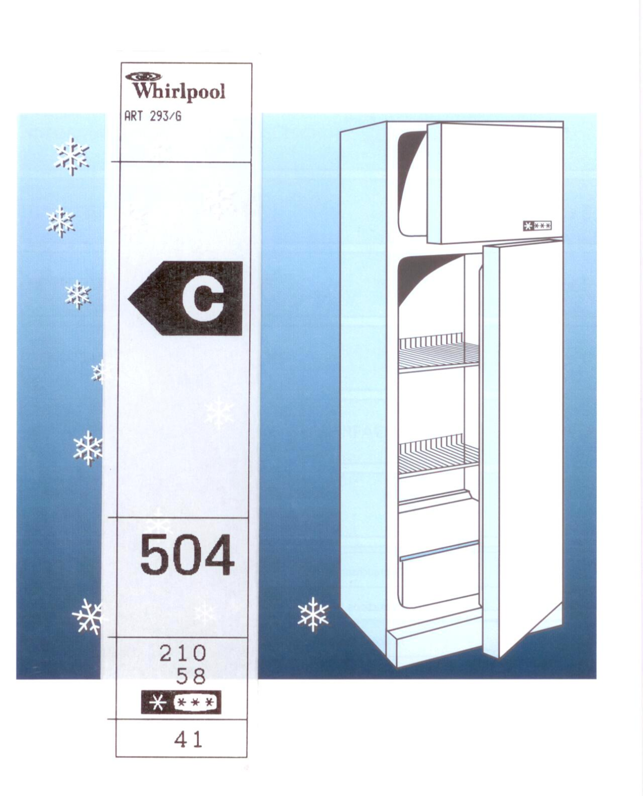 WHIRLPOOL RF 240-280 User Manual