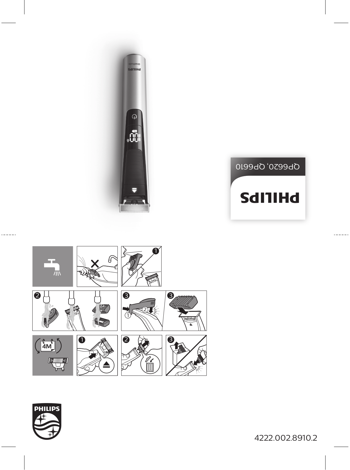 Philips QP6620-64 Operating Instructions