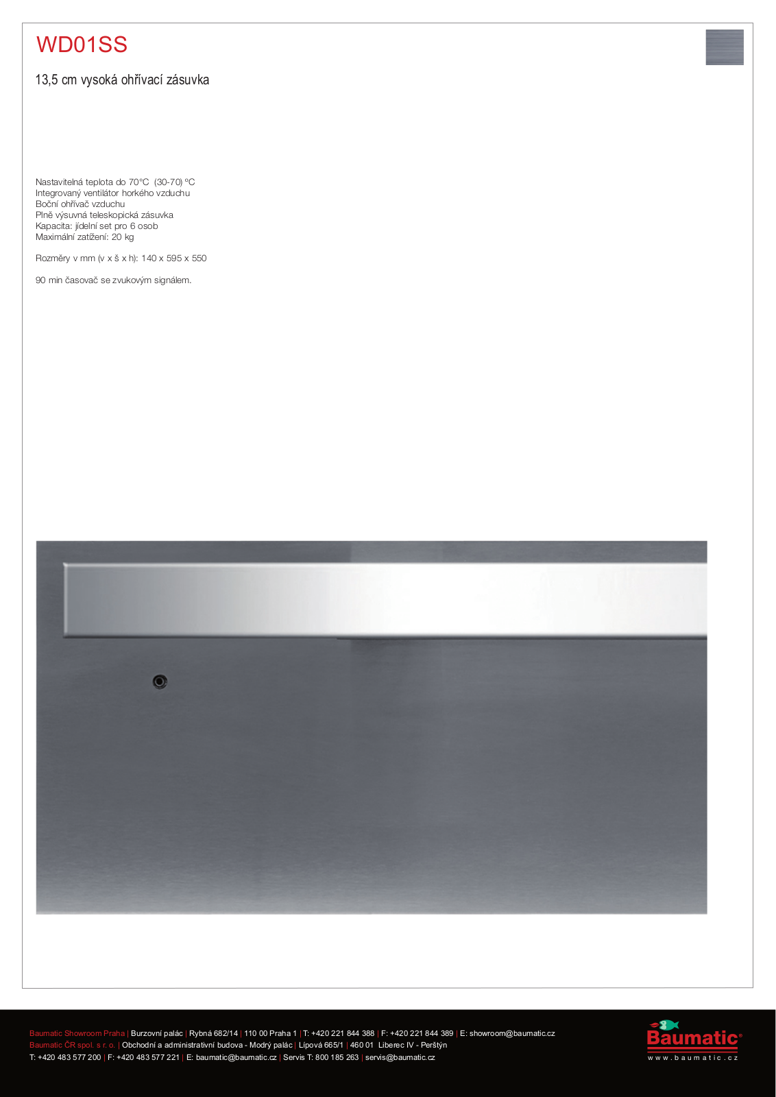 Baumatic WD01SS User Manual