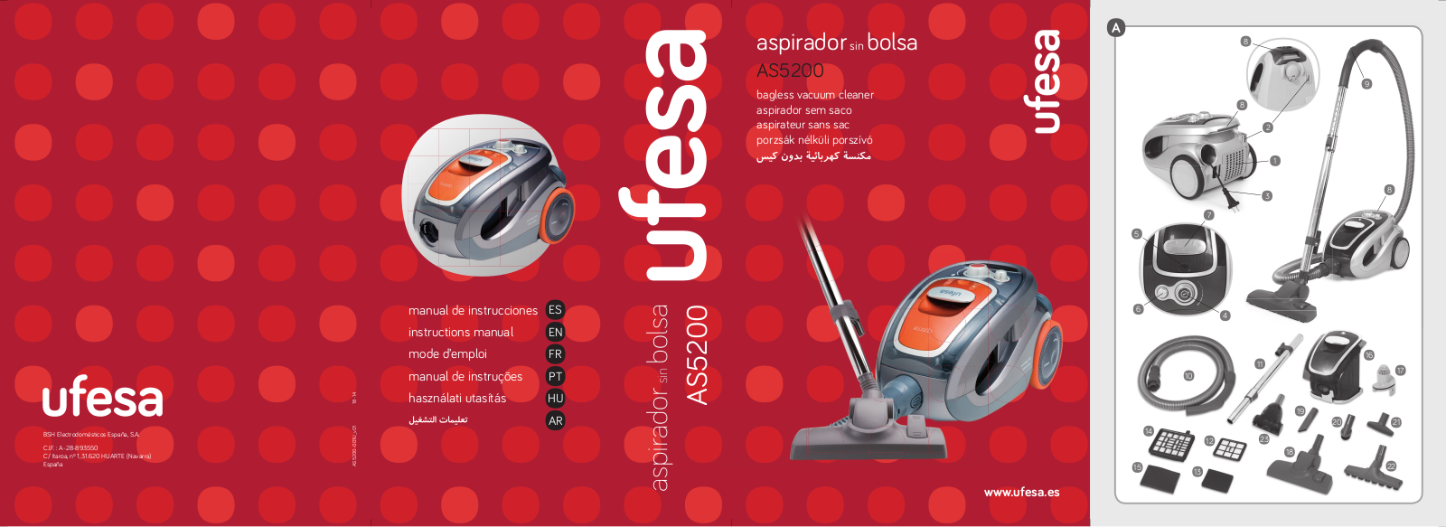 Ufesa AS5200 User Manual