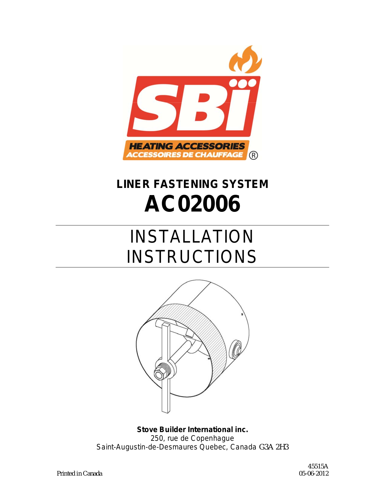 Osburn AC02006 User Manual