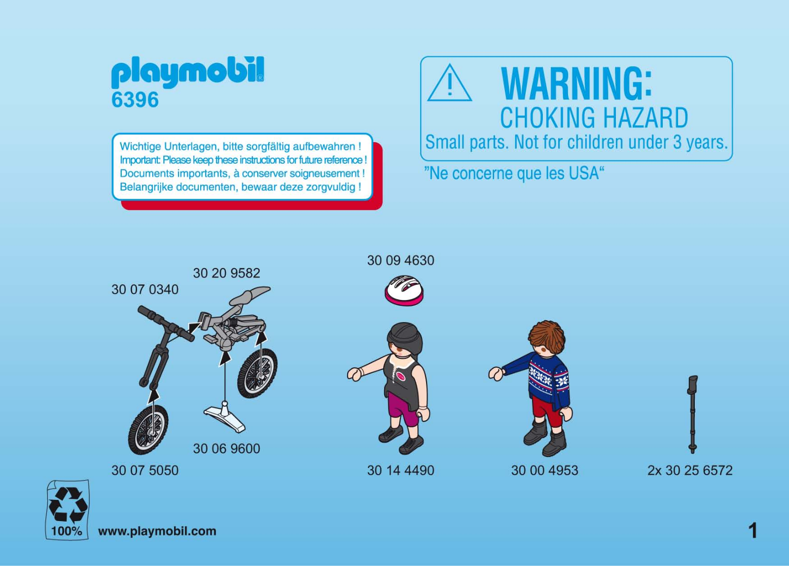 Playmobil 6396 Instructions