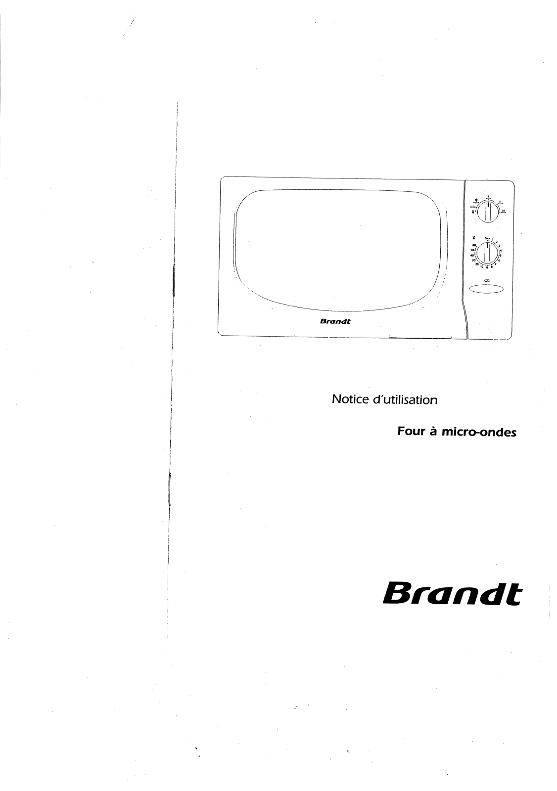 BRANDT SM 2011 E User Manual