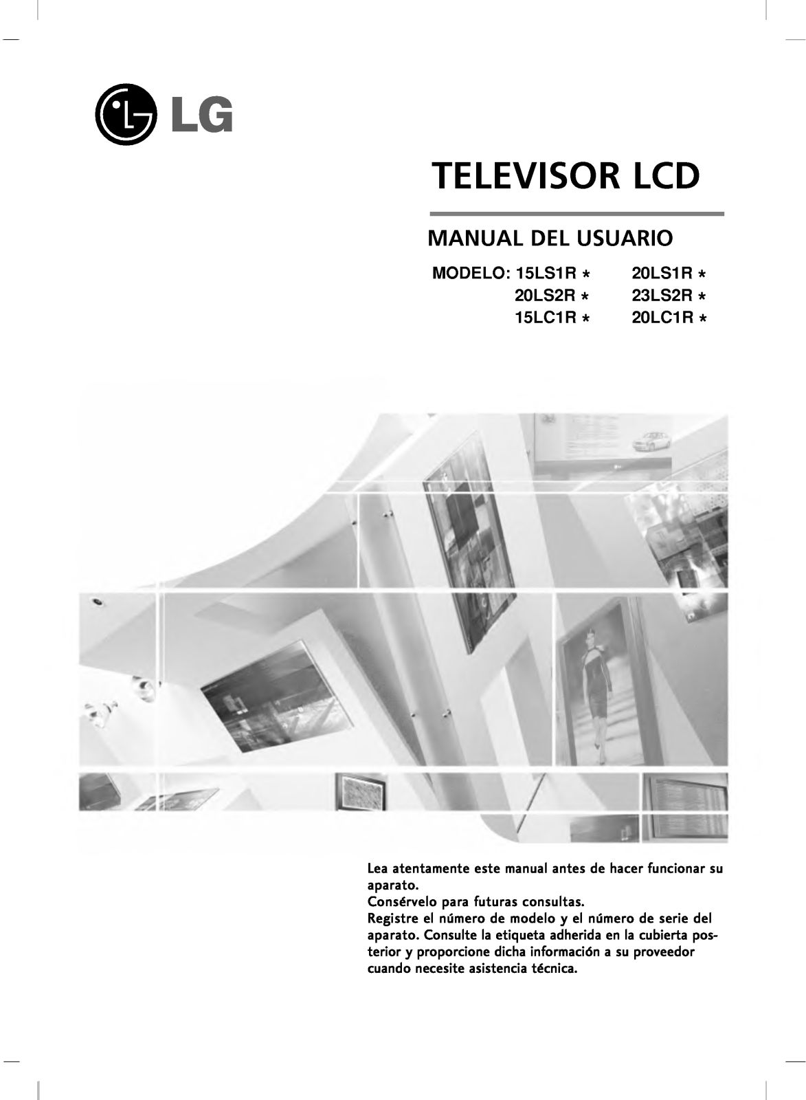 Lg 20LS2R, 15LS1R, 15LC1R, 20LS1r, 23LS2R User Manual