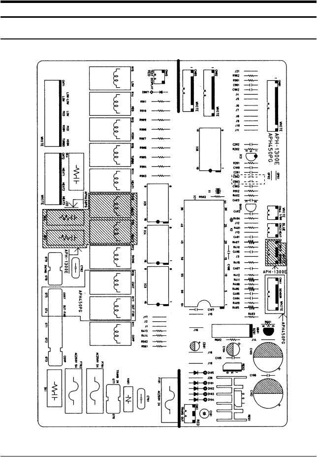 Samsung APH450, APH450PG0K-AFR PCB Diagram