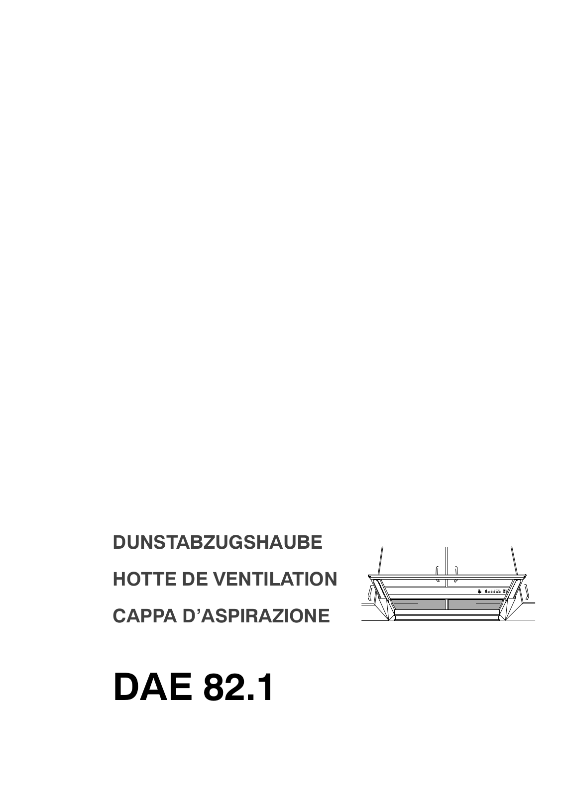 Therma DAE 82.1 Operating Manual