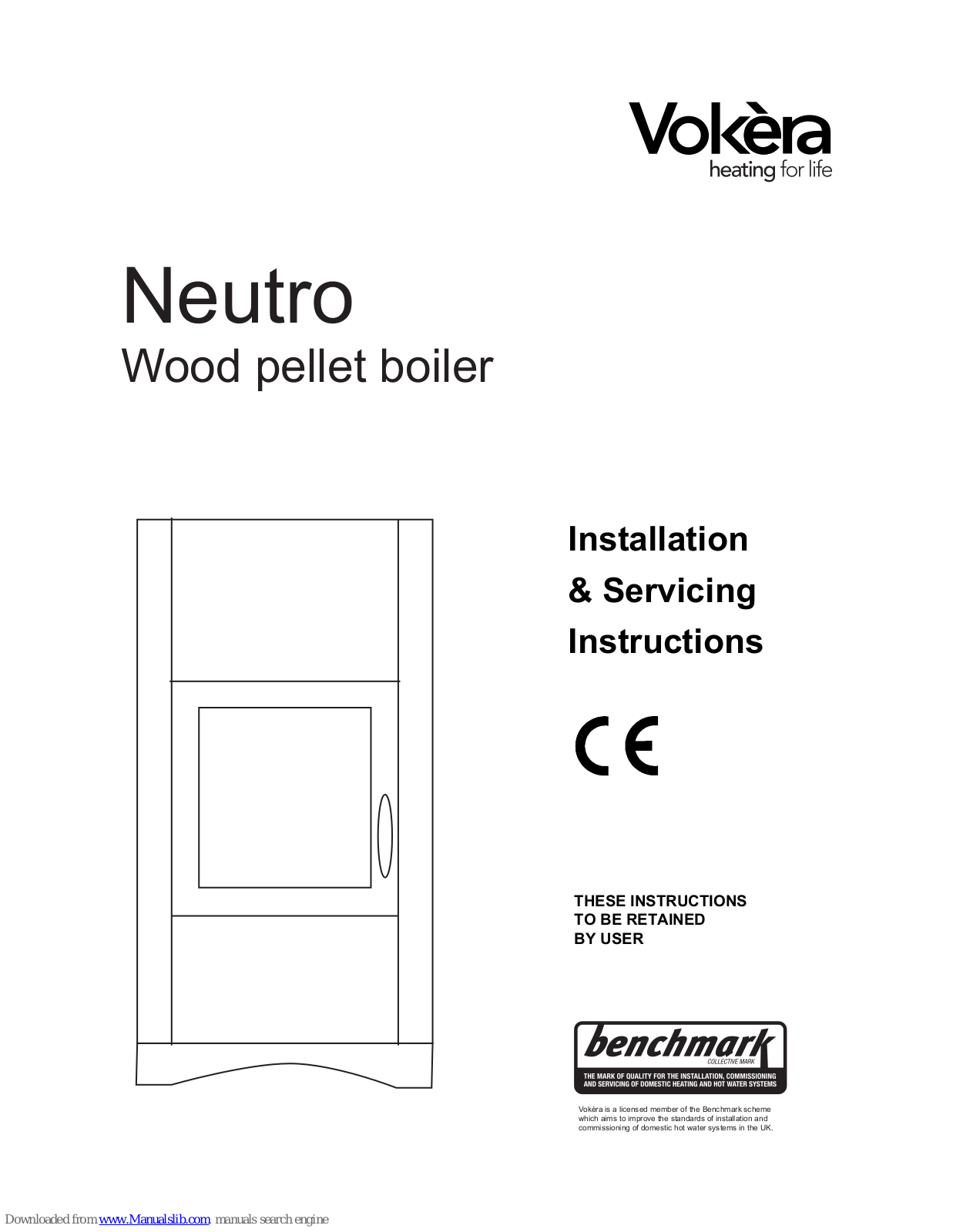 VOKERA Neutro Installation & Servicing Instructions Manual