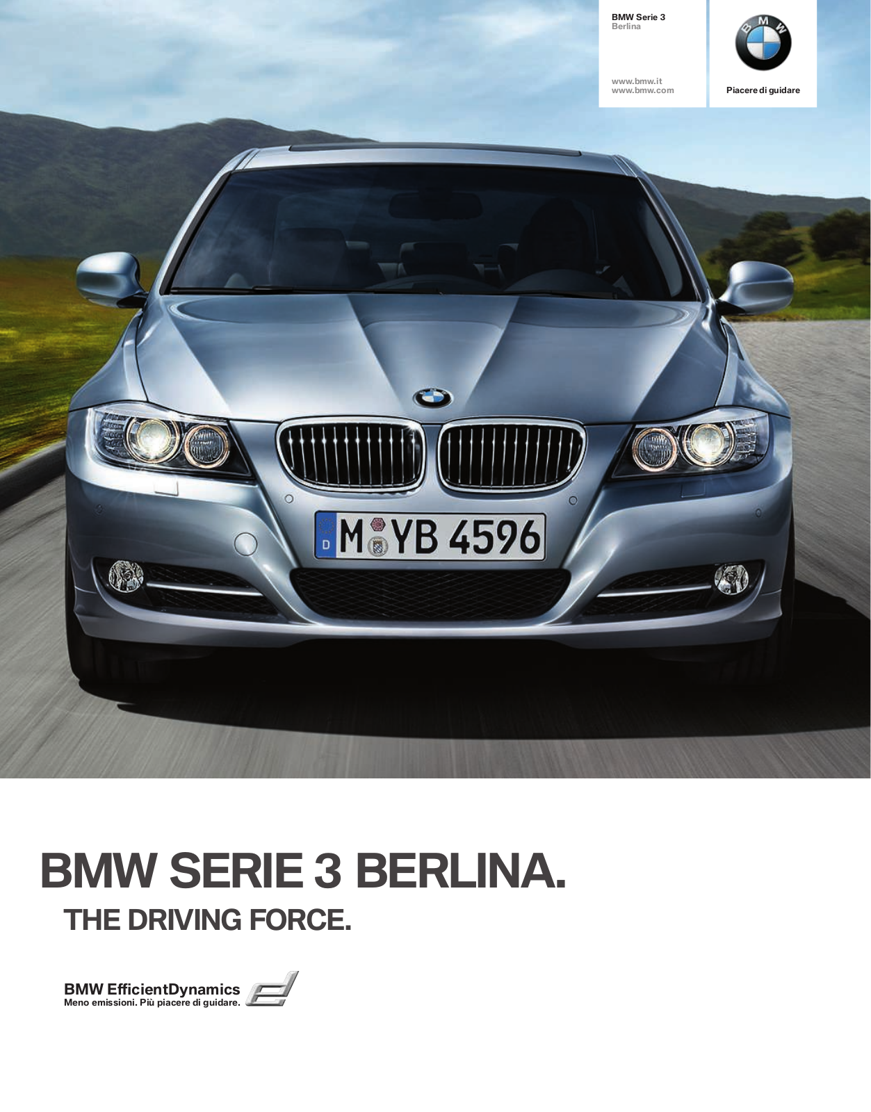 Bmw 320D (2010), 330I (2010), 335D (2010), 330D (2010), 318I (2010) BROCHURE