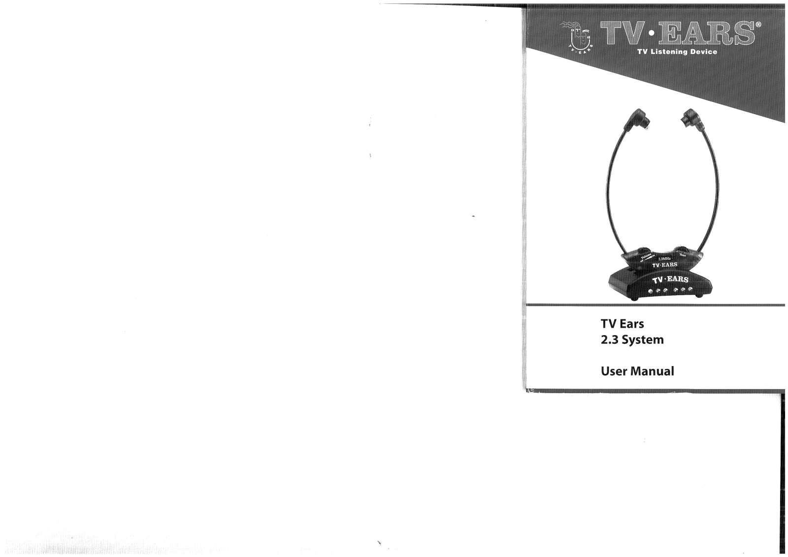 TV·Ears 2.3 System User manual