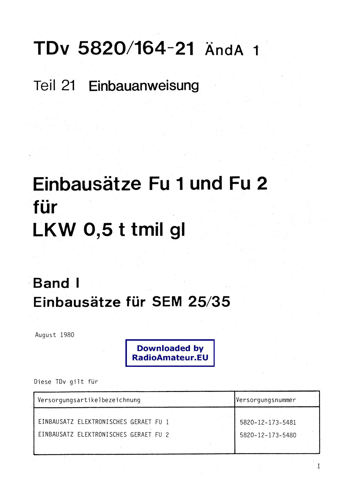 Pozosta SEM-25 User Manual