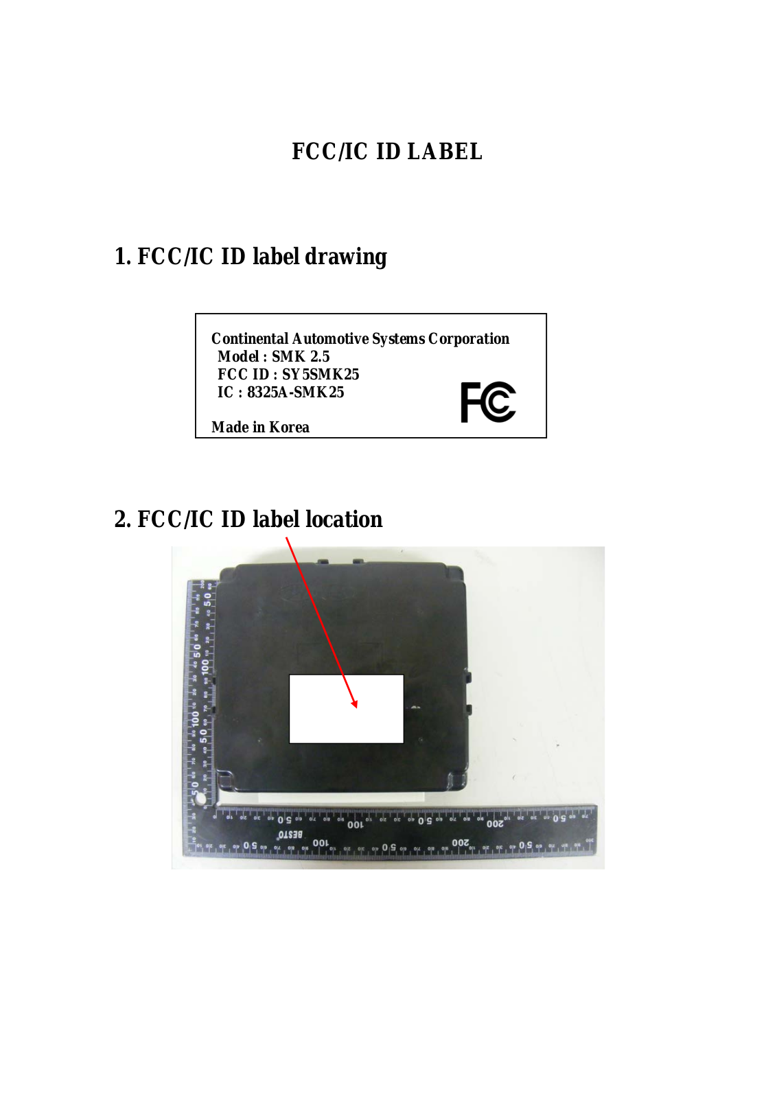 Continental SMK25 User Manual