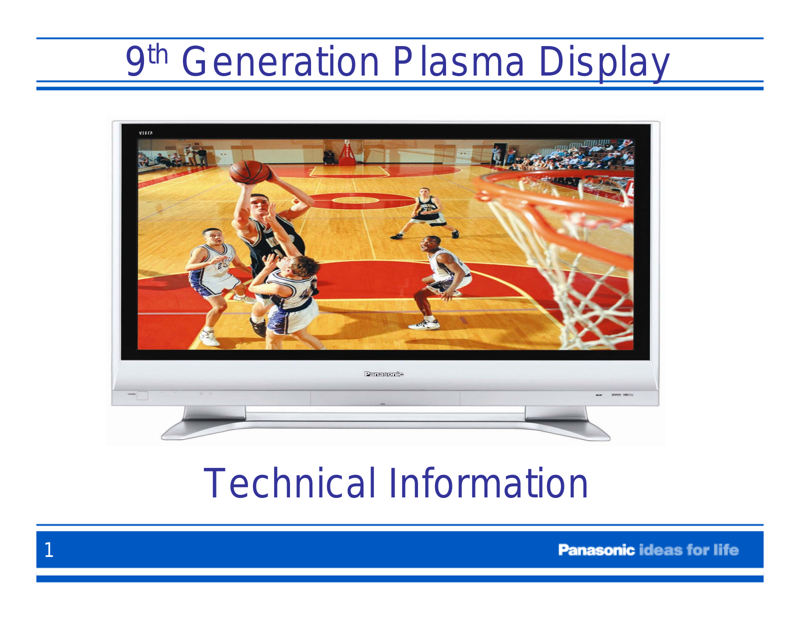 Panasonic Training 9th Gen Schematic - ManualMachine.com