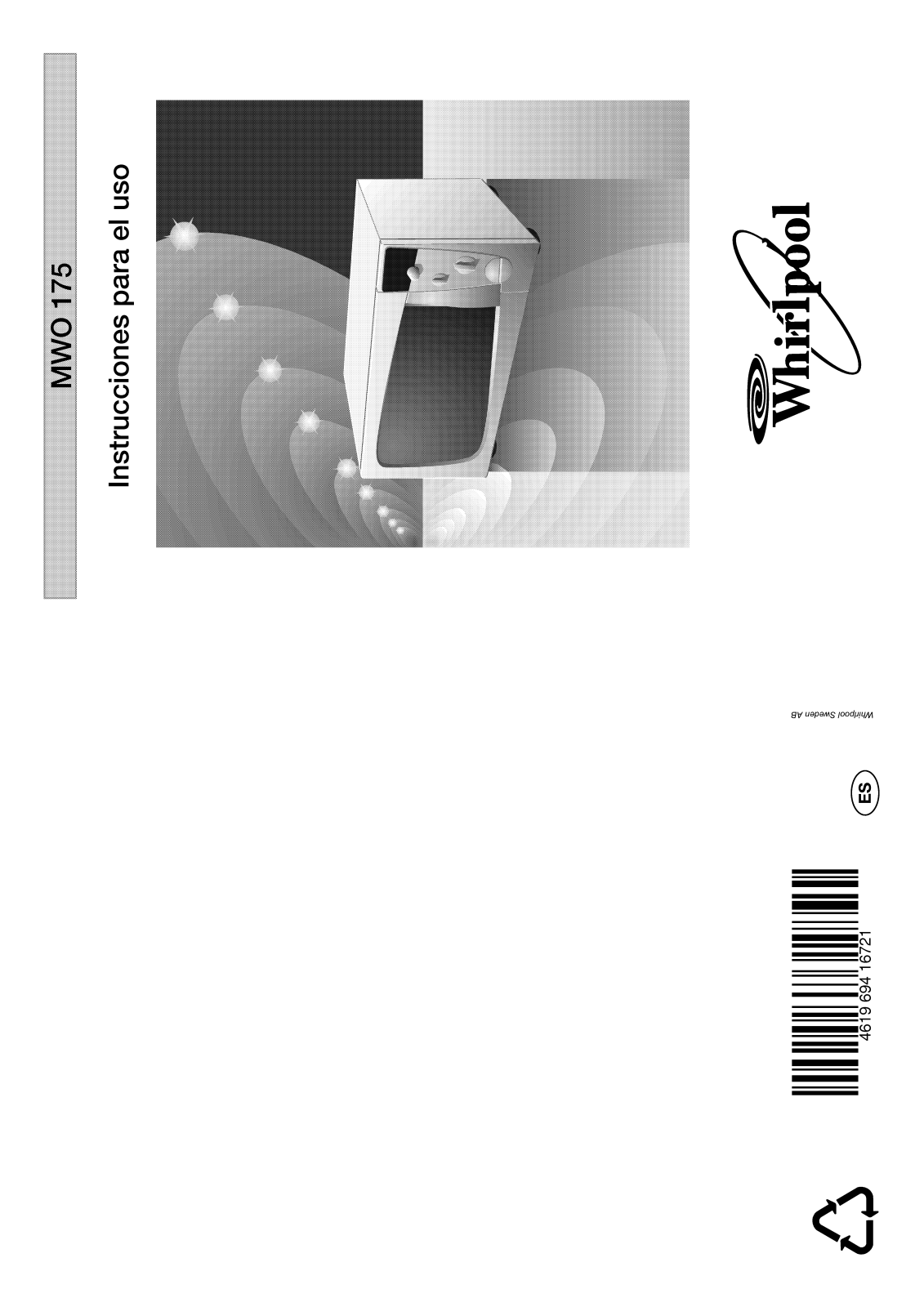 Whirlpool MD 142 BI, MD 142 WH INSTRUCTION FOR USE