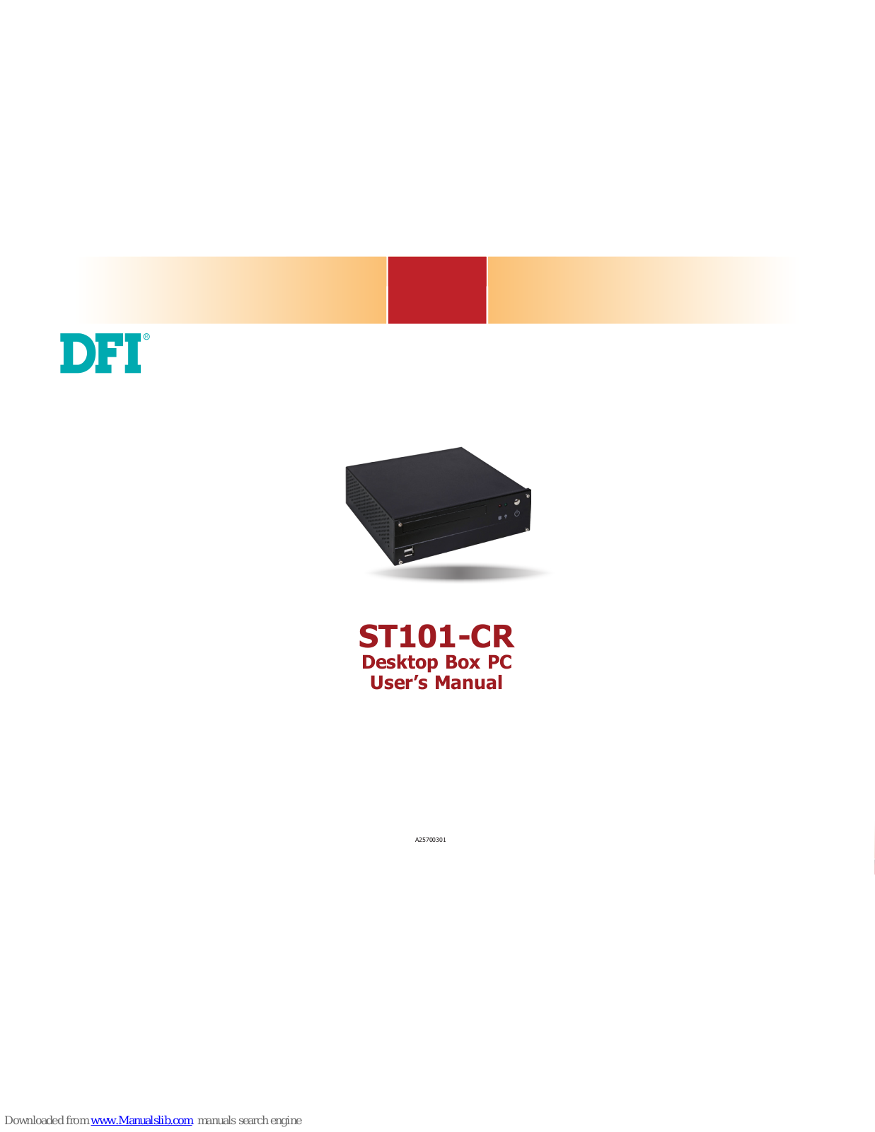 DFI ST101-CR User Manual