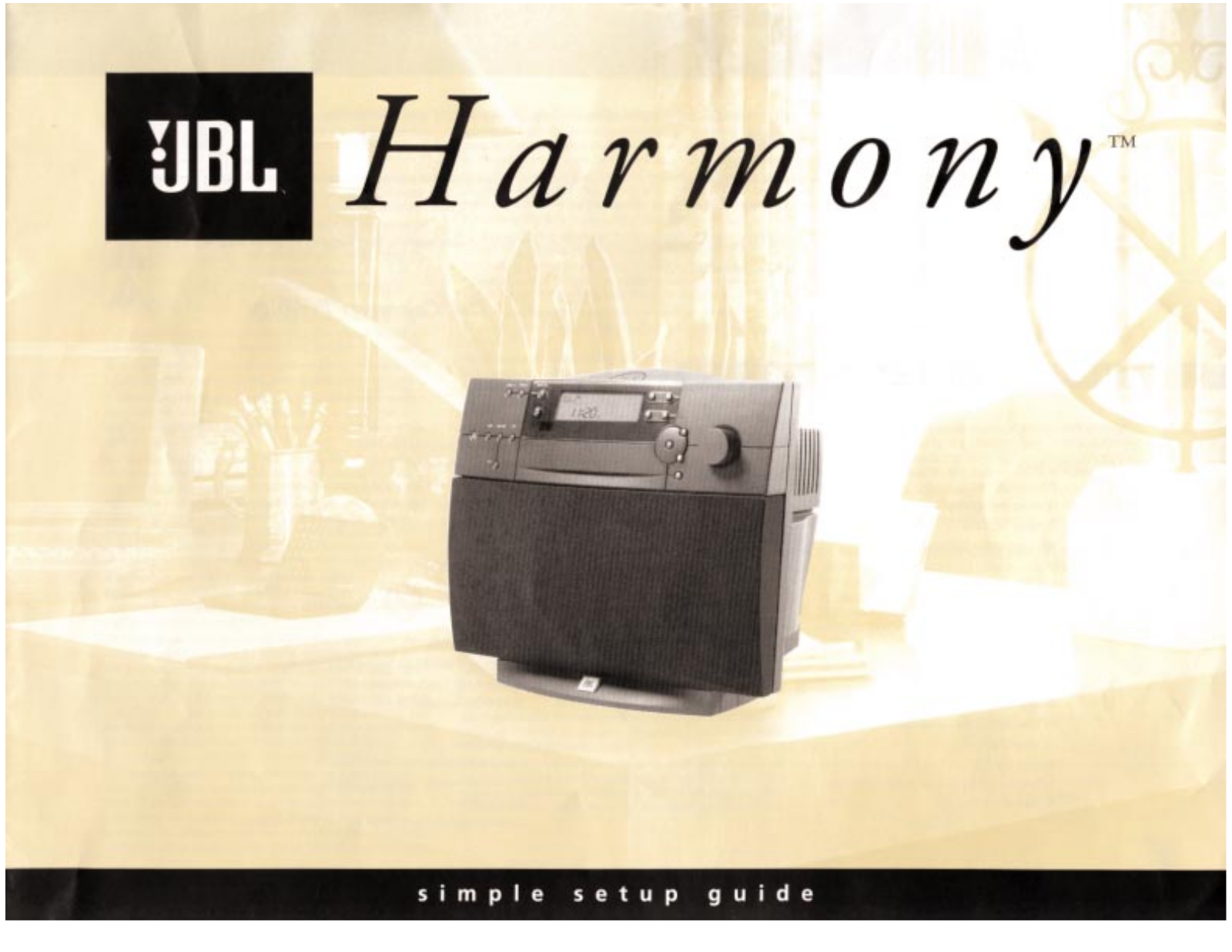 Jbl HARMONY User Manual