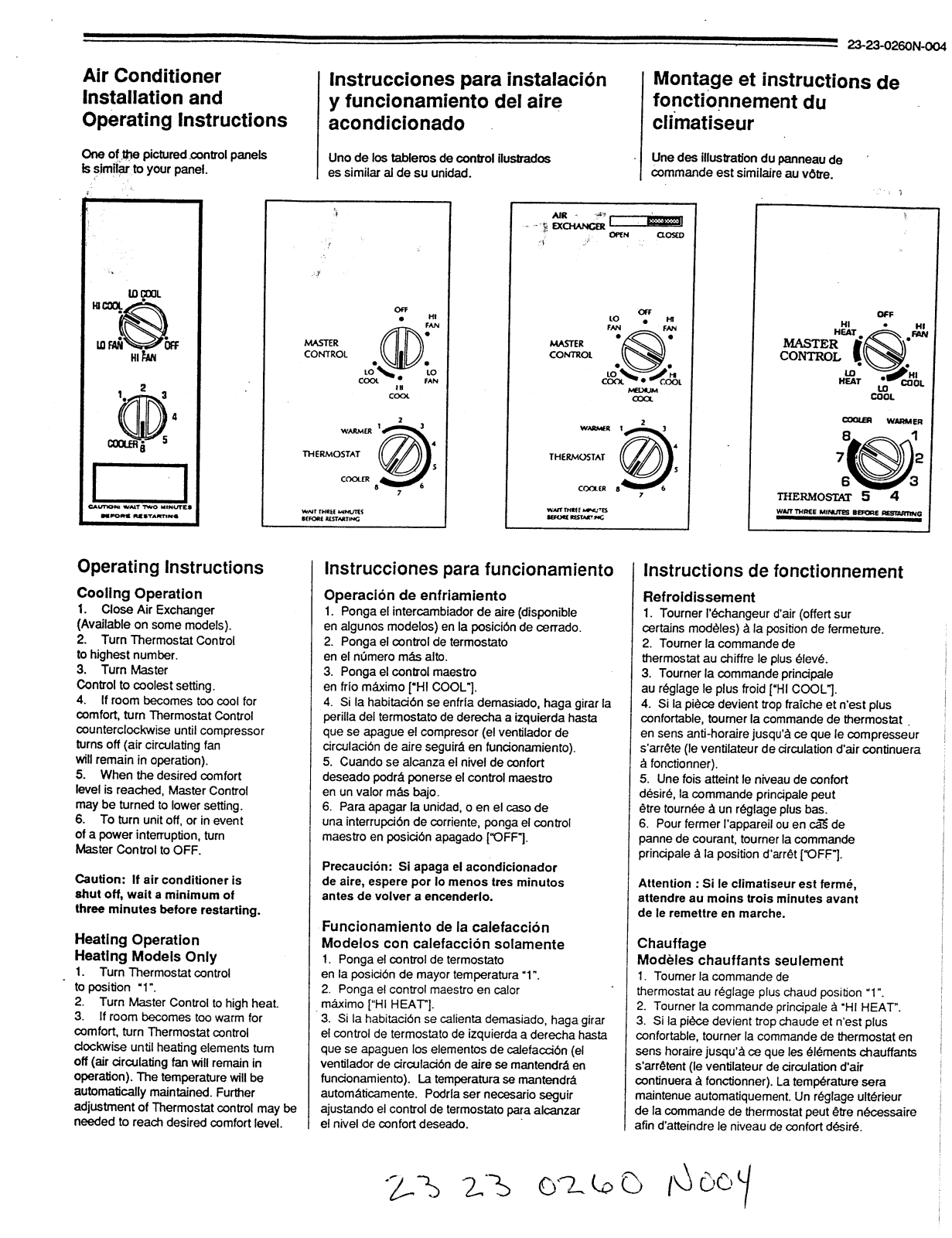 Hampton Bay Hbq075-j Owner's Manual