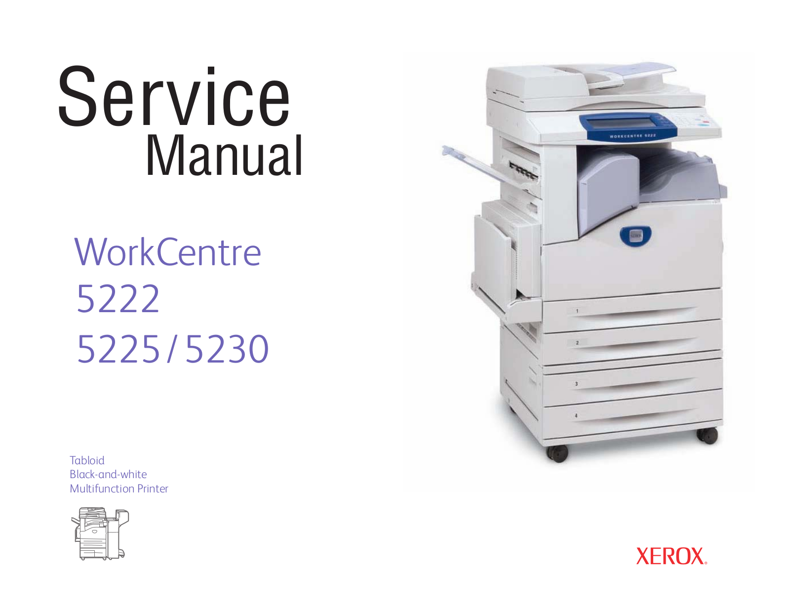 Xerox WorkCentre 5222, WorkCentre 5225, WorkCentre 5230 Service Manual