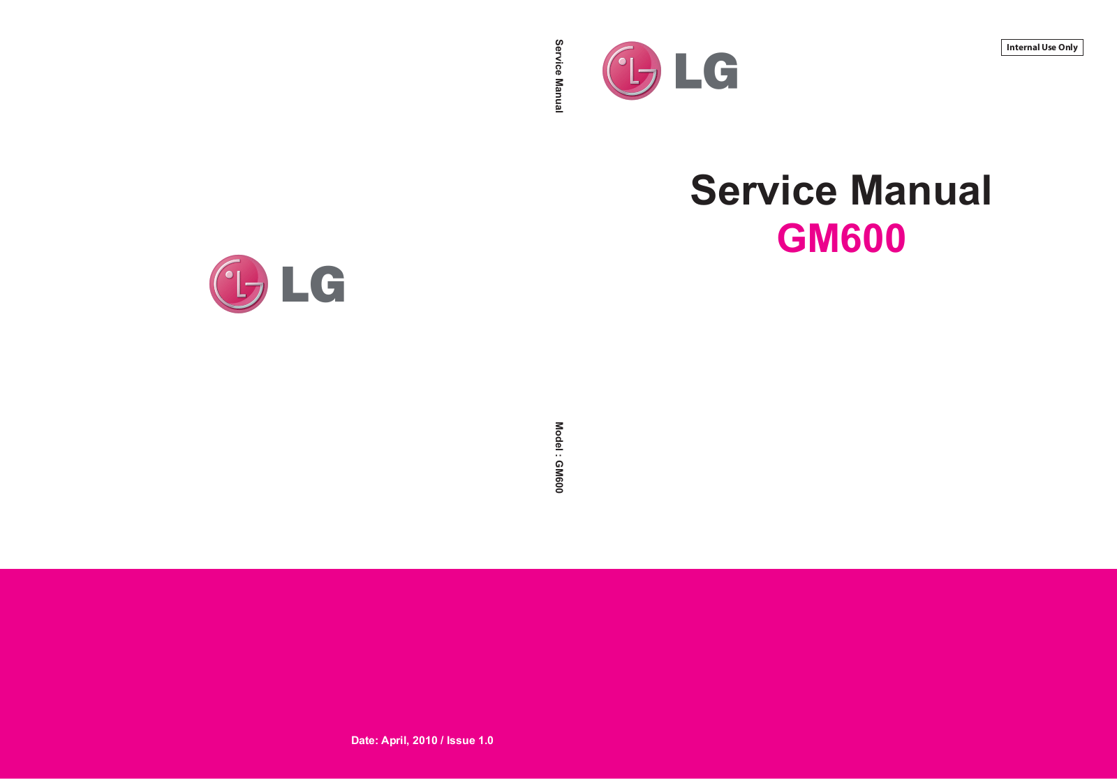 LG GM600 Service Manual