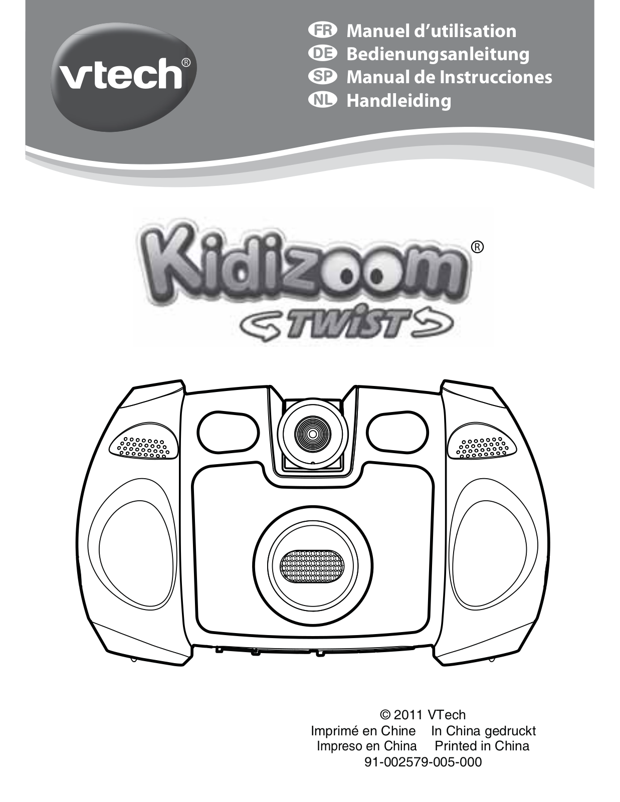 VTech Kidizoom Twist User Manual