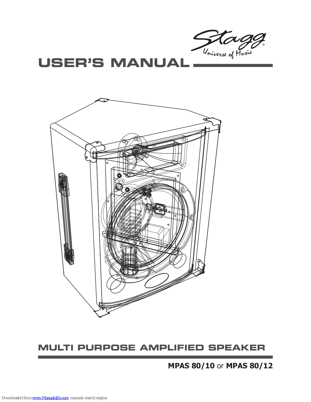 Stagg MPAS 80/10, MPAS 80/12 User Manual - ManualMachine.com