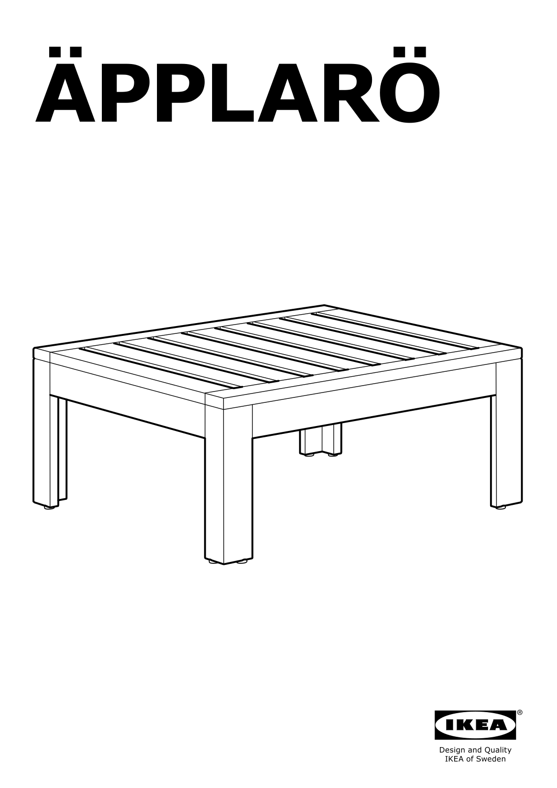 Ikea S69122278, S89070787, S99054051, S19054031, S19048686 Assembly instructions