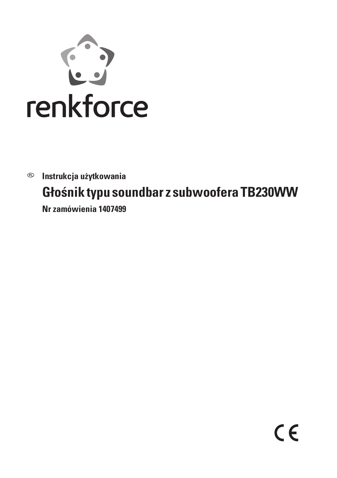 Renkforce 1407499 Operating Instructions