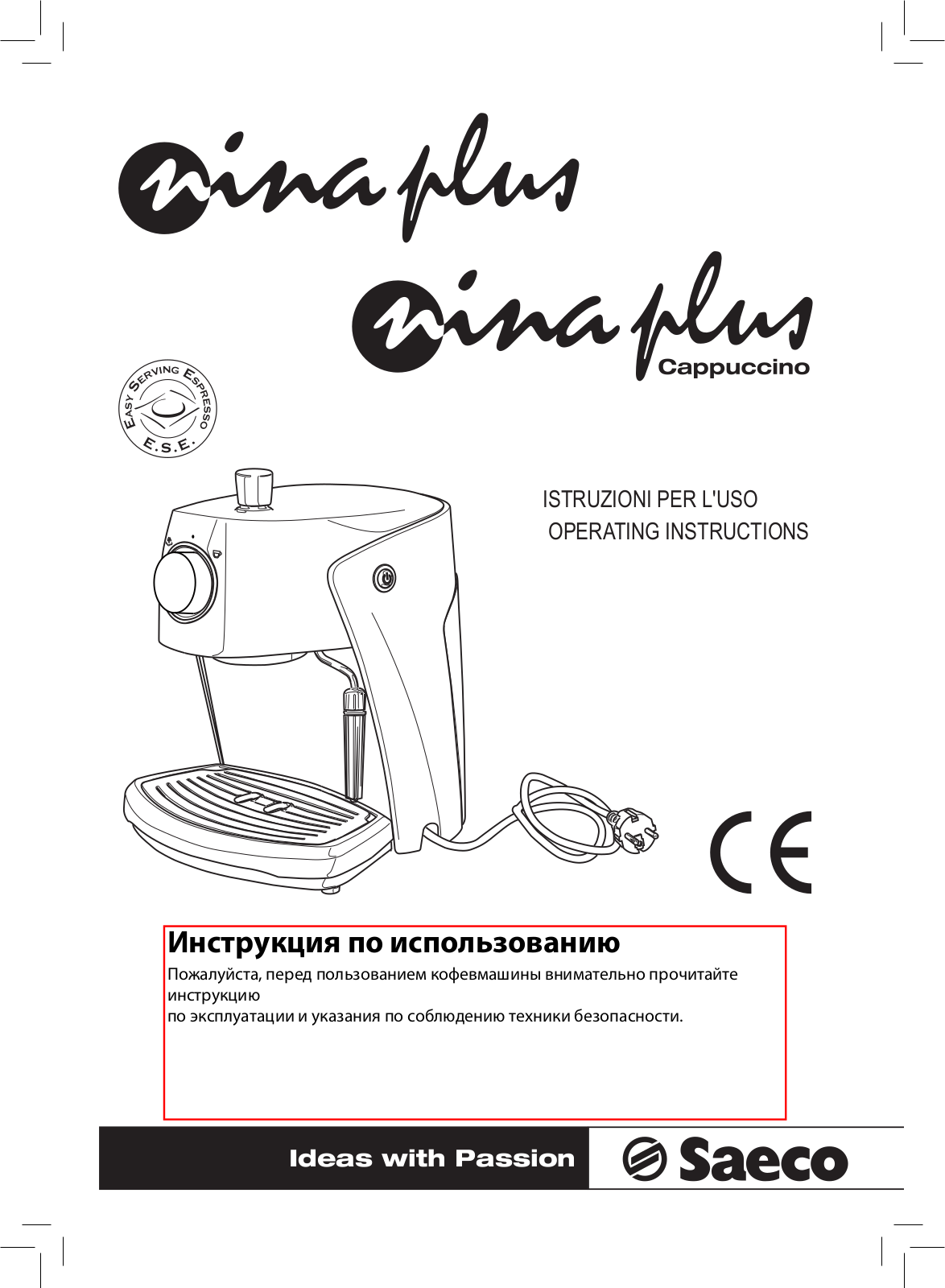 Philips RI9355 User manual