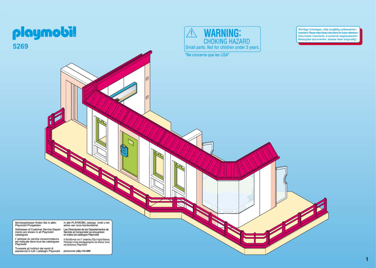 playmobil 5269 Instructions